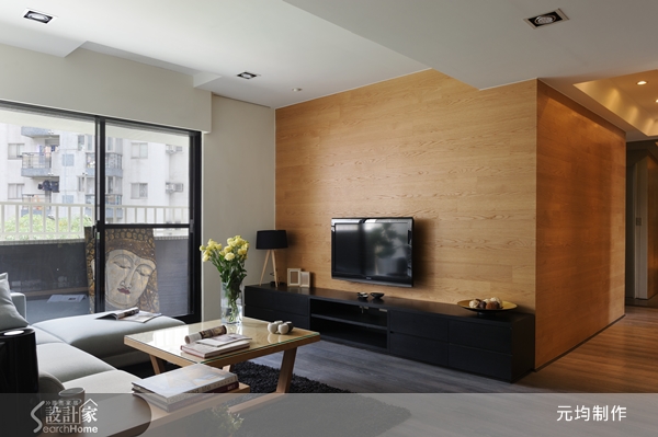 元均制作主持設計師馬愷君,在位於台北木柵、30年屋齡