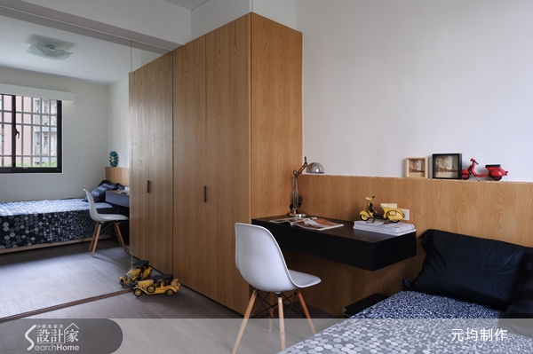 元均制作主持設計師馬愷君,在位於台北木柵、30年屋齡