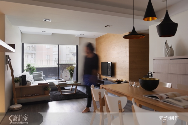 元均制作主持設計師馬愷君，在位於台北木柵、30年屋齡