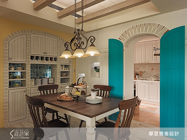 以鄉村風設計起家的摩登雅舍設計，向來以細膩的手感藝