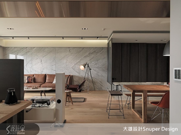 喜愛60年代經典設計款家具的屋主，透過大雄設計林政緯