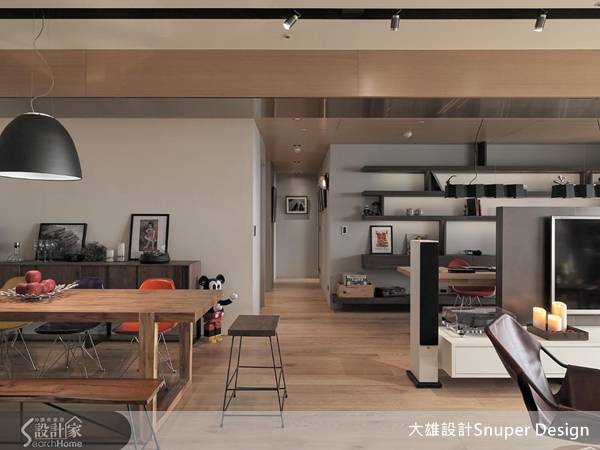 喜愛60年代經典設計款家具的屋主，透過大雄設計林政緯