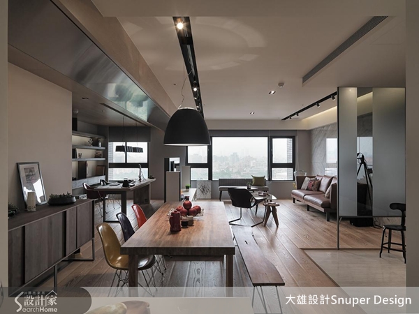 喜愛60年代經典設計款家具的屋主，透過大雄設計林政緯