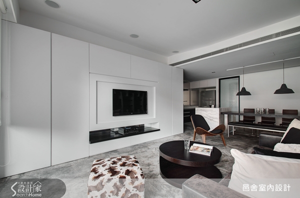 不講究制式風格的邑舍室內設計，重視的是客戶的需求，