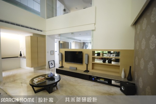 在傳統的居家格局中，通常廳是廳、房是房，每個空間之