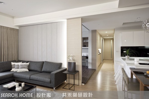 在傳統的居家格局中，通常廳是廳、房是房，每個空間之