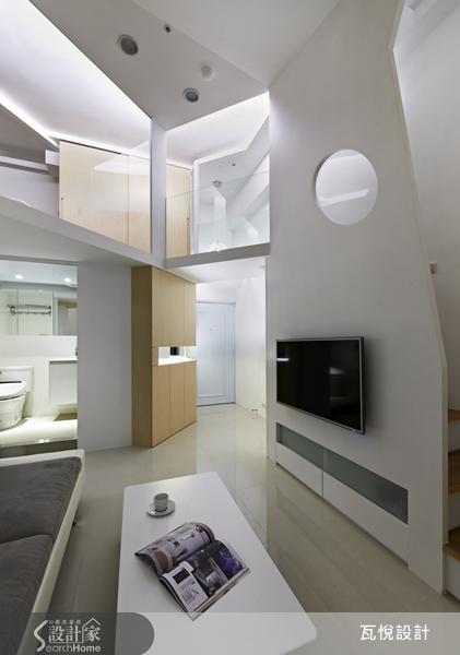 空間坪數僅有9坪,卻必須容納2個大人跟2個小孩的生活