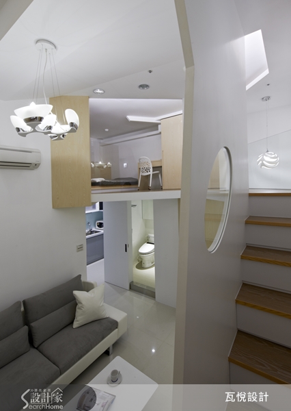 空間坪數僅有9坪,卻必須容納2個大人跟2個小孩的生活