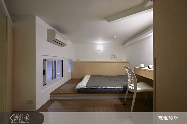 空間坪數僅有9坪,卻必須容納2個大人跟2個小孩的生活