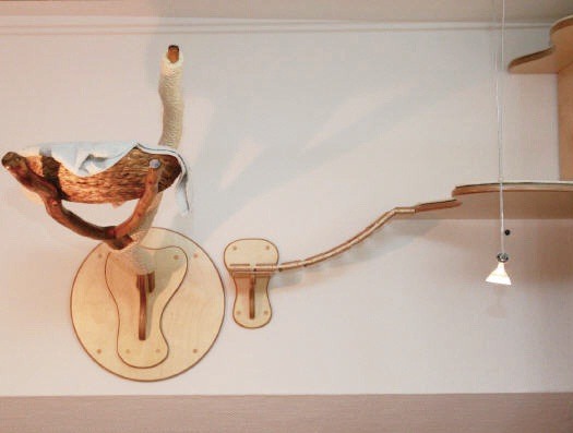 德國一名設計師Stefan Hofmann 為了給自家愛貓Mowgli 