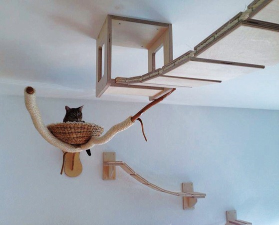 德國一名設計師Stefan Hofmann 為了給自家愛貓Mowgli 