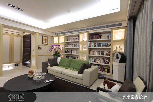 客廳有氣勢，家中有好事！因為打開家門第一眼見到的就