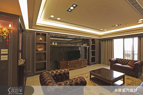 客廳有氣勢，家中有好事！因為打開家門第一眼見到的就