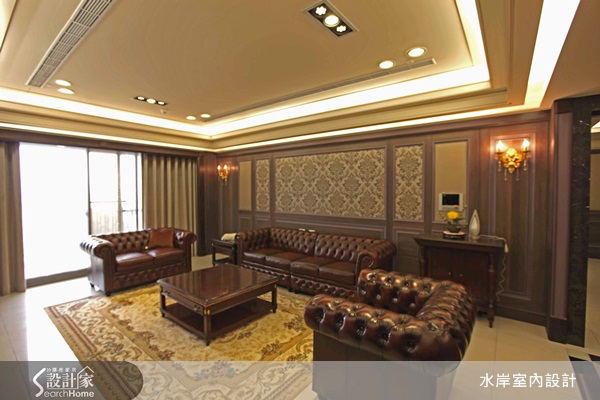 客廳有氣勢，家中有好事！因為打開家門第一眼見到的就