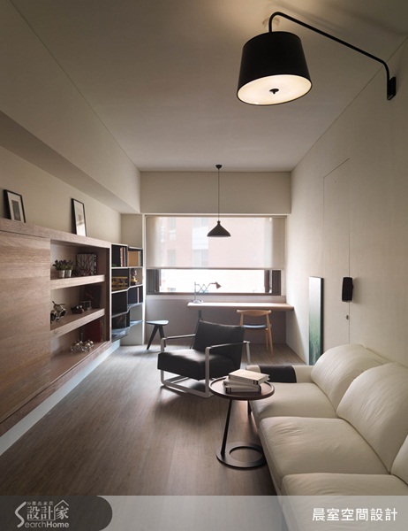 沒有複雜的造型，而是透過自然平穩的材料去營塑空間，