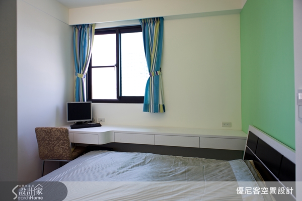 現代風的裝潢，風格簡約，善用建材屬性，對講求實用性