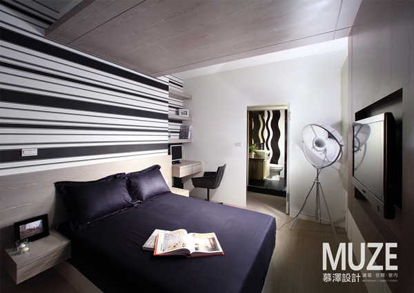 從一個空間的色彩配置、圖騰花樣、線條色塊的加總，代