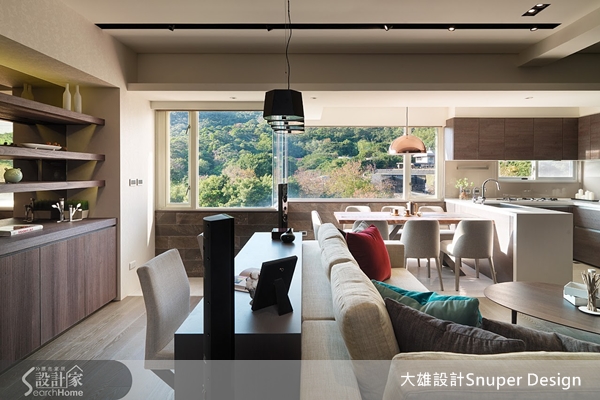 延續近年大雄設計塑造的現代襌風設計,設計師林政緯,