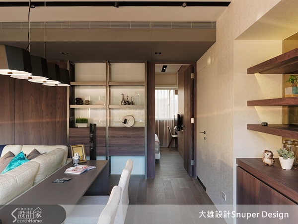 延續近年大雄設計塑造的現代襌風設計,設計師林政緯,