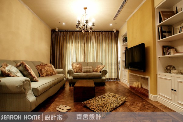 裝修線條較古典風簡單的美式風一直以來都是大家夢想居