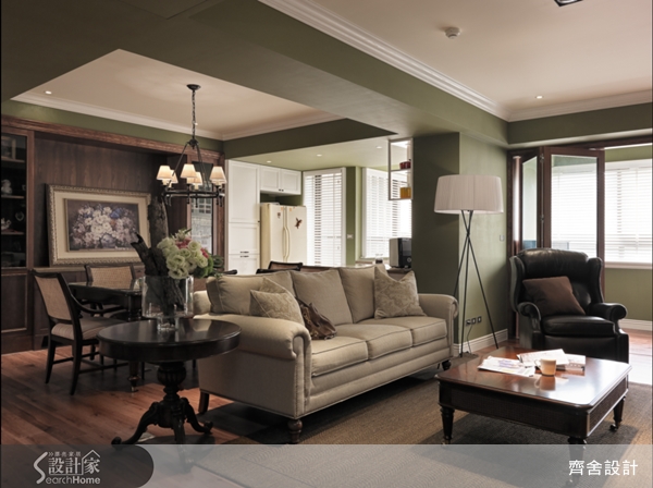 裝修線條較古典風簡單的美式風一直以來都是大家夢想居