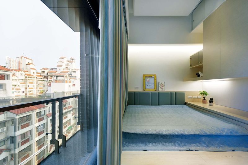 6坪迷你套房並非日常住房，而是遠方工作的夫妻帶著小