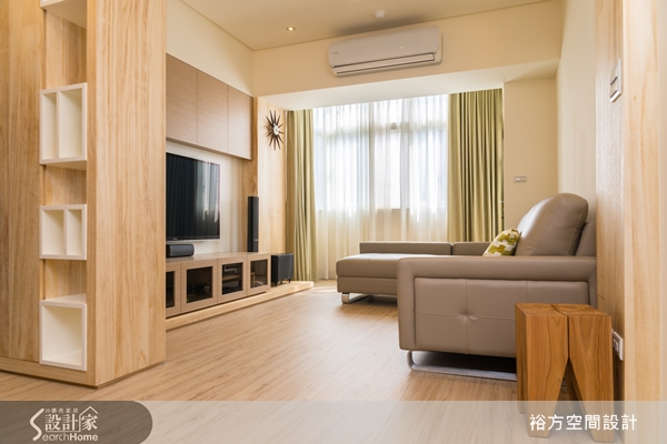 今天要介紹的案例,是非常簡單實用的現代風居家,落坐