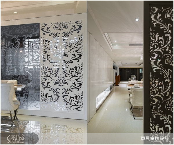 女屋主本身一直希望擁有一個處新古典風格的住家之外,