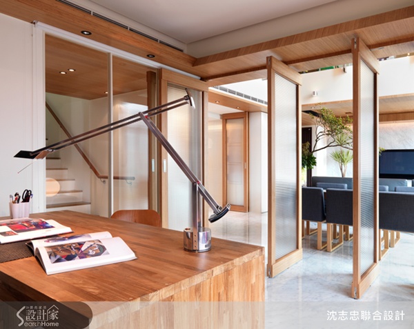 當不同材質與不同的比例設計相遇，直線橫線建構出的設