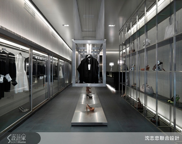 當不同材質與不同的比例設計相遇，直線橫線建構出的設