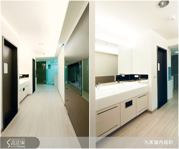許多商業空間案看到九禾設計的身影,有別於過往較為浮