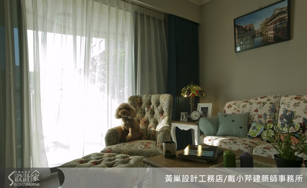 想像自己被大自然包圍著的鄉村風空間，幾乎是療癒系設