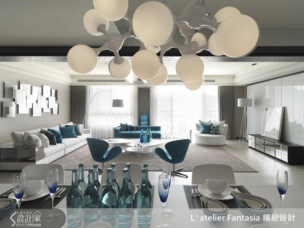 過多的裝潢與壓力一樣，會造成心靈及視覺上的負擔，L