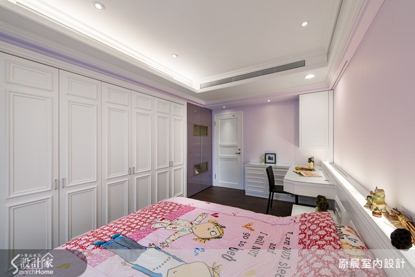 在規劃女性專屬空間時，首先必須解決便是收納的問題，