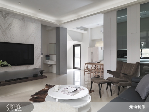 有著深厚建築與設計學養的元均制作設計總監馬愷君，對