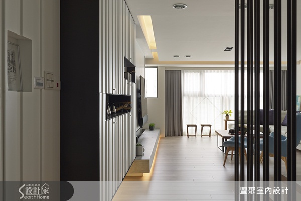 老屋翻新，透過設計師的重新配置格局和動線的設計巧思