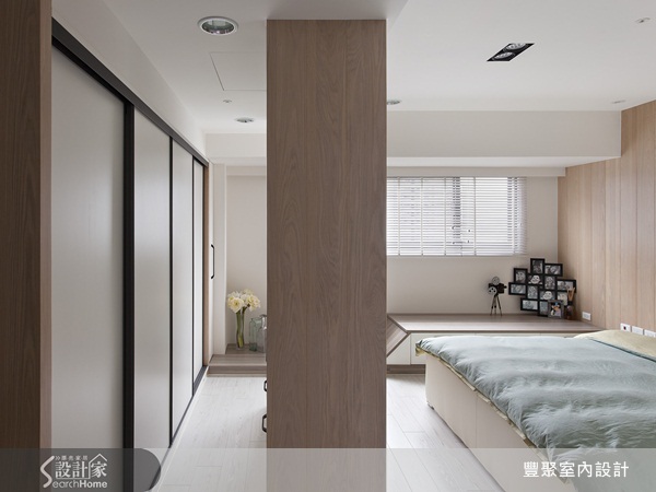 老屋翻新，透過設計師的重新配置格局和動線的設計巧思