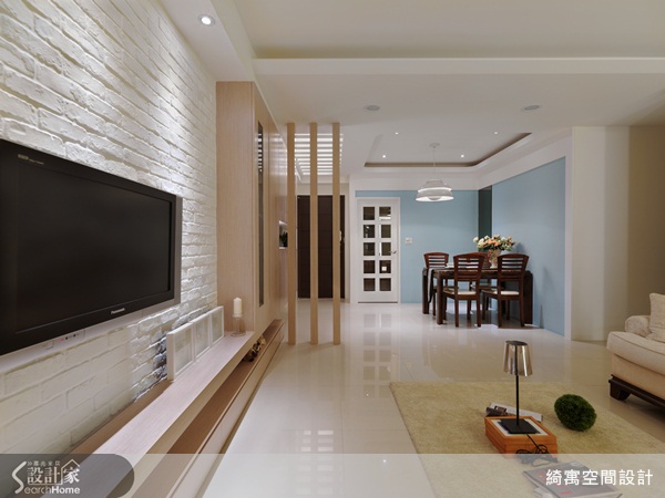 簡潔俐落，不做過多繁複的裝飾設計，是綺寓設計的張睿