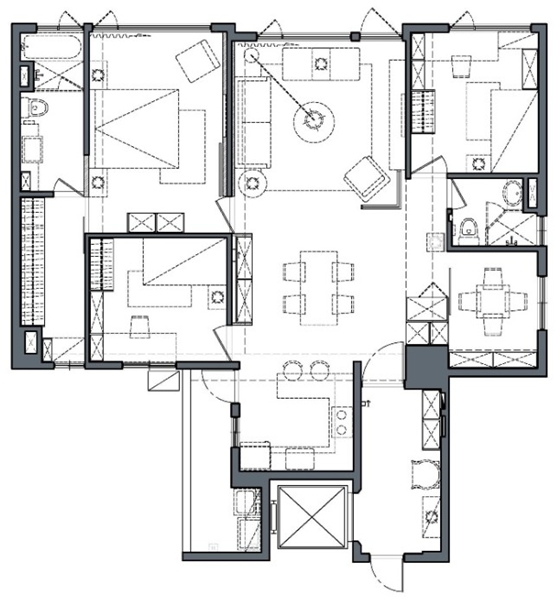 每承接一個新的設計案，就是設計師與屋主交心的時刻，