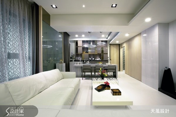 這是新婚小倆口的家，負責規劃的天風設計從整體角度構
