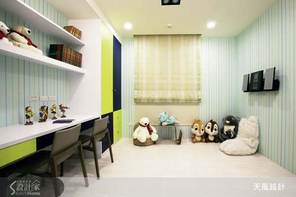 這是新婚小倆口的家，負責規劃的天風設計從整體角度構