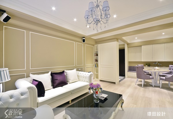 一個人住,空間當然要更加舒適,在這個案子裡透過顏色