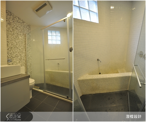 寬敞的空間感，營造出流動的氣息，簡單又兼具設計感的