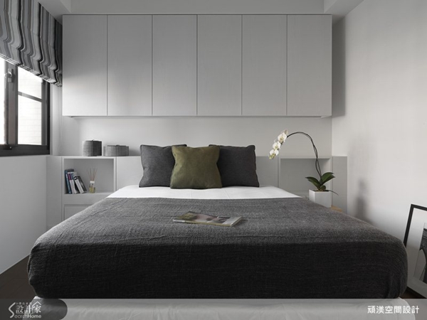 洗練的北歐風格居家，利用簡單的黑白灰配色，就能打造