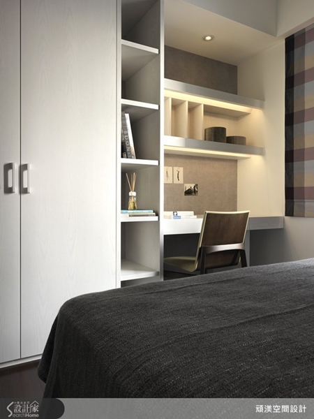 洗練的北歐風格居家，利用簡單的黑白灰配色，就能打造