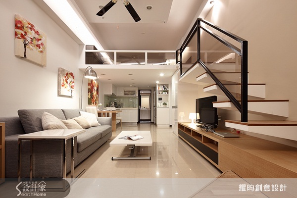 對傳統公寓來說，樓梯的功用就是讓人從平地走到家門口