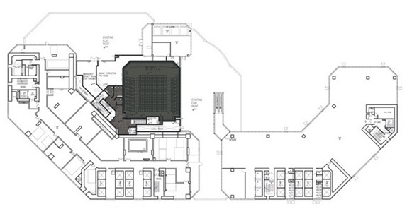 光與影是電影拍攝不可缺少的元素，當然在影城的設計中