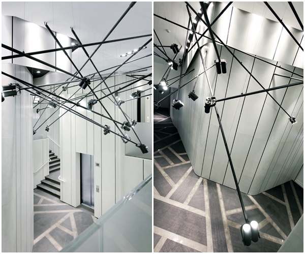 光與影是電影拍攝不可缺少的元素，當然在影城的設計中