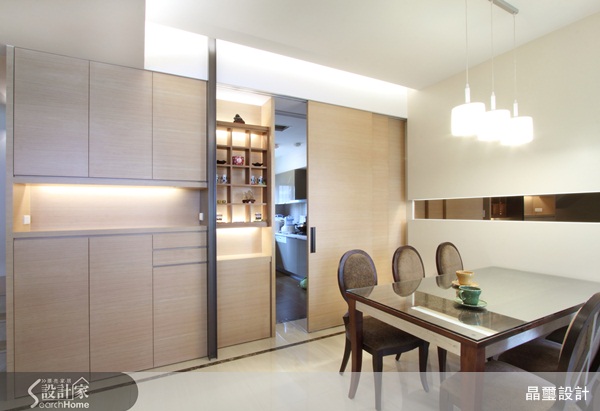 如何透過隱藏式的收納營造出淨透且機能滿足的設計美感