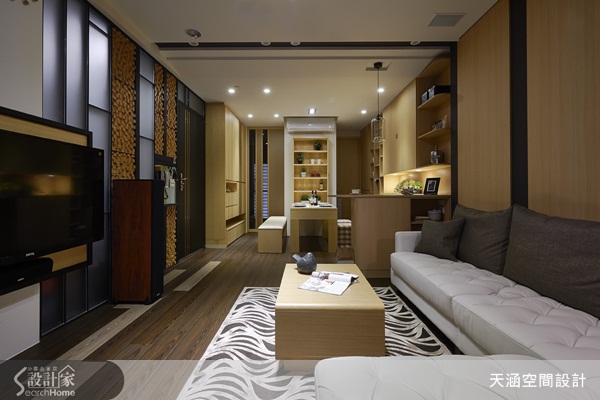 造訪這間充滿愛與溫馨的好宅時，首先映入眼簾的，便是